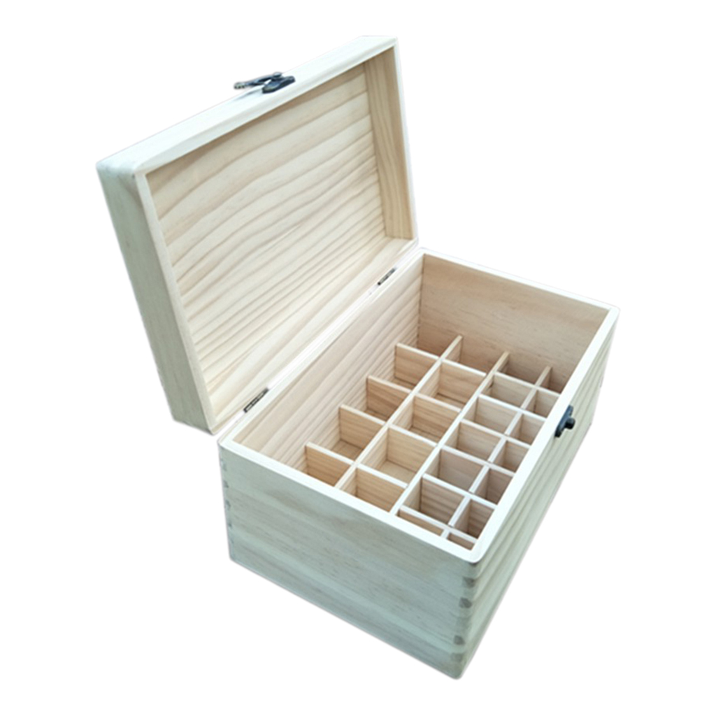 28 Slots Essential Oil Box Organizer Storage Case Container for 30/10ml Oils