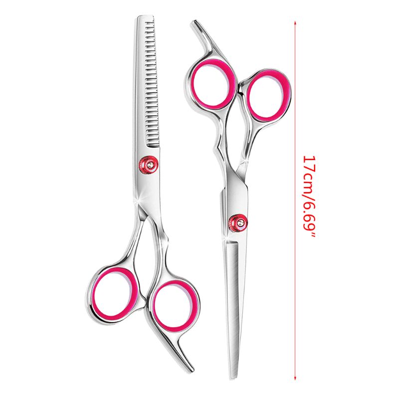 Tesoura de Cabelo Polegada Barbeiro Cabeleireiro Corte Profissional Conjunto Tesoura R3mf 9 Pçs 6 2 Tesouras de cabelo