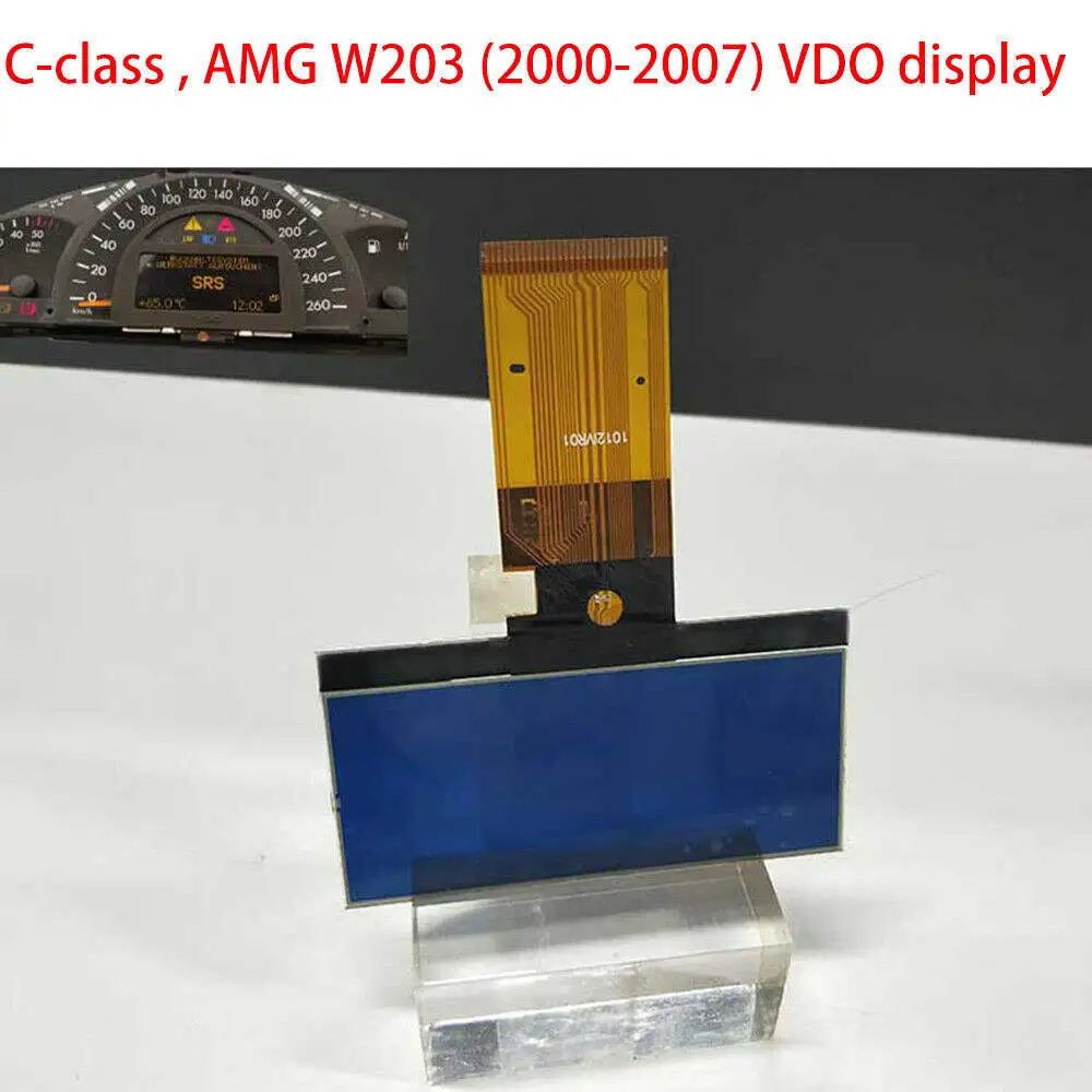 Plastic Instrument Cluster LCD Display for Mercedes  W203 C-class C160