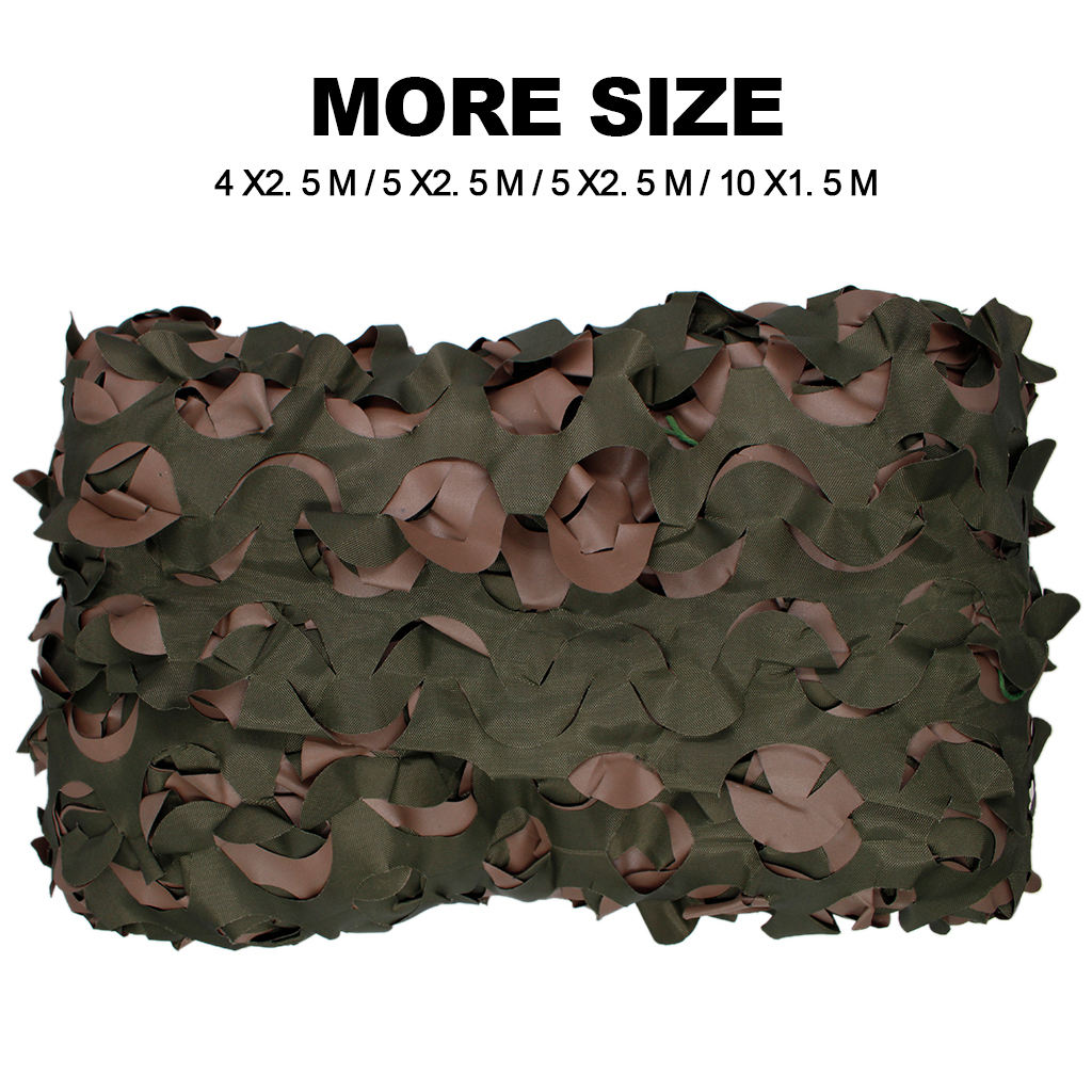 Hunting Military Camouflage Nets Woodland Desert Army Training Camo Netting Car Covers Tent Shade Outdoor Camping Sun Shelter