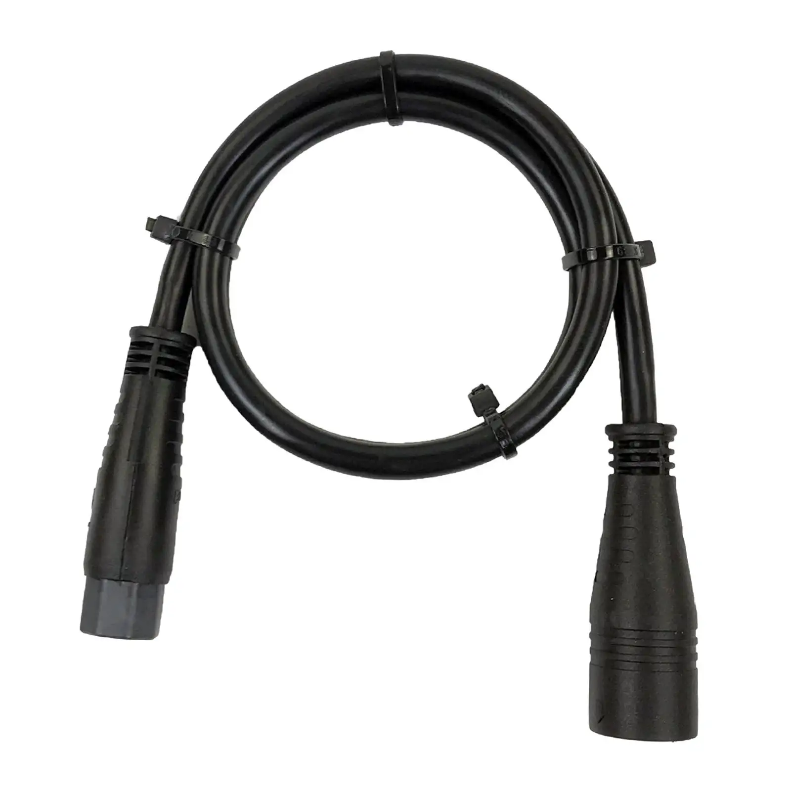 3-Pin Motor Extension Cable Female to Male 60cm Electric Bike Motor Cables for E Bike Electric Bicycle Accessories 1000W Motor