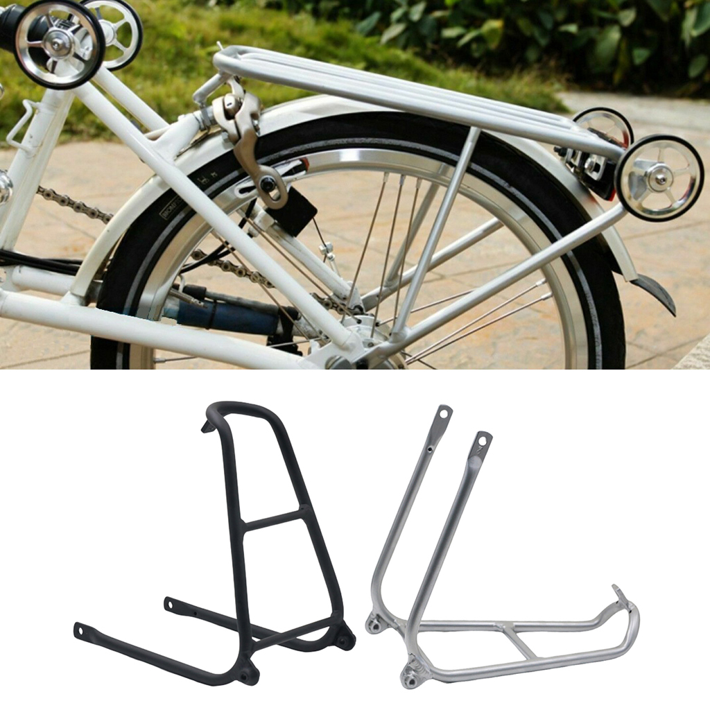 1xUltralight Folding Bike Rear Rack Q Type Cargo Carrier Holder for  