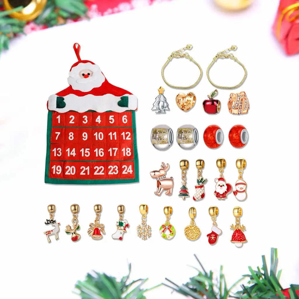 CALENDAR of THE 24PCS CHARMS of CHARM of CHARMING 24PCS HELP for THE