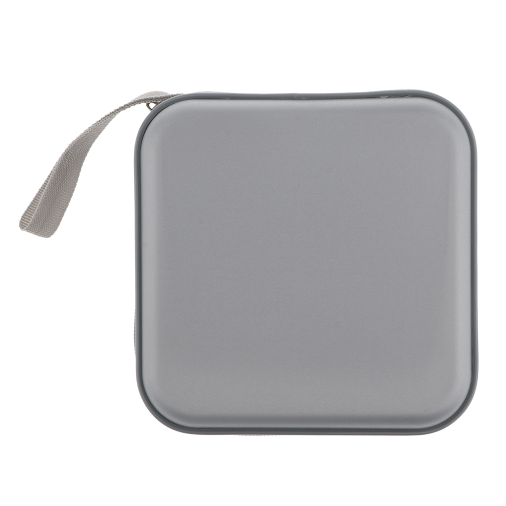 40 CD/VCD/DVD Case Binder Portable Hard Plastic Disc Container