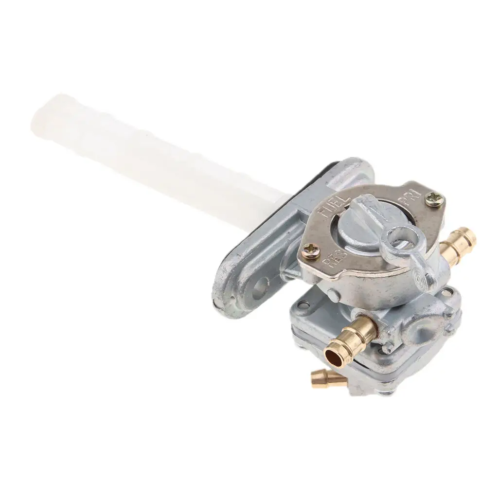 Motorcycle Motorbike Fuel Tank Valve Petcock Metal for Suzuki GSX750F 1989-2006 Silver