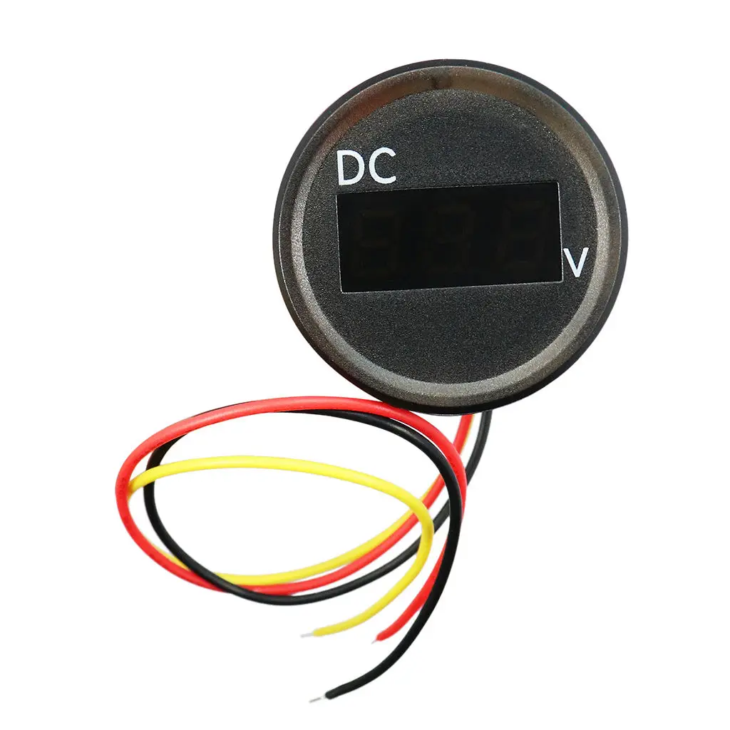 High Accuracy Mini Voltmeter Red LED Voltage Display Gauge Voltage Meter NEW 0-100V