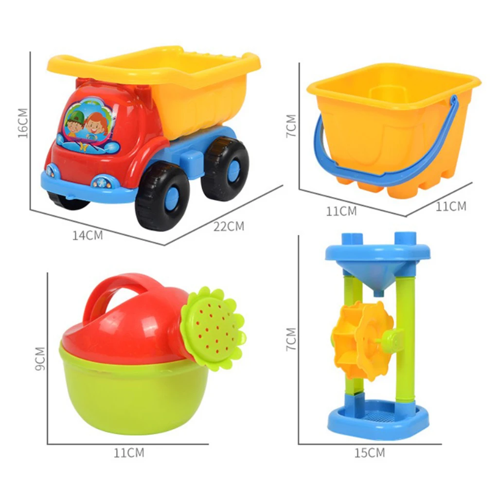 Children Beach Toys Kit Baby Summer Digging Sand Tool with Shovel Water Game Play Outdoor Toy Set Sandbox for Kid  Fun Sand Toys