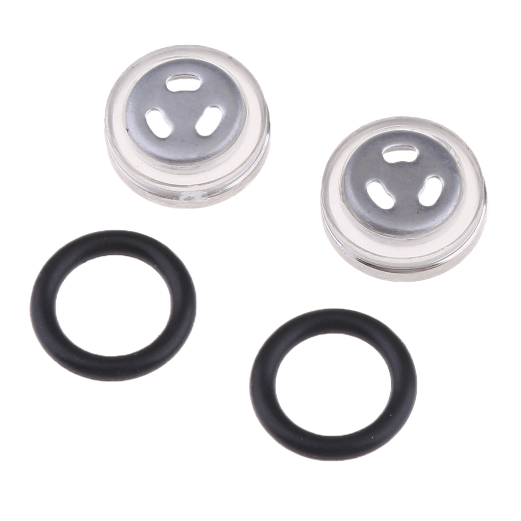 Unviersal Motorcycle Brake Master Cylinder Reservoir Sight Mirror Gasket Replacement - 12mm