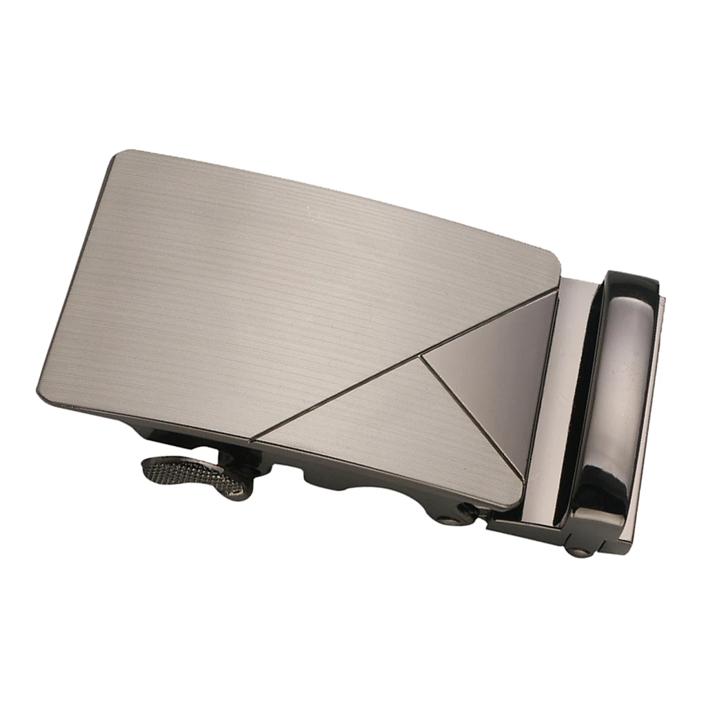 Mens Ratchet Belt Buckle, Automatic Slide Buckle For Belt Strap 35mm