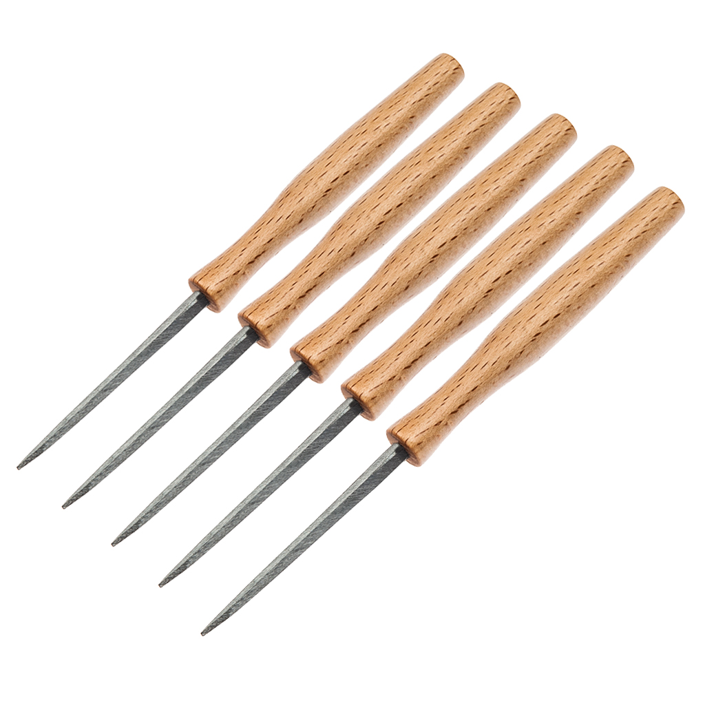 5x Piano Tuning Tool Awl String Machine Tools Maple Handle Φ1.2 Teeth