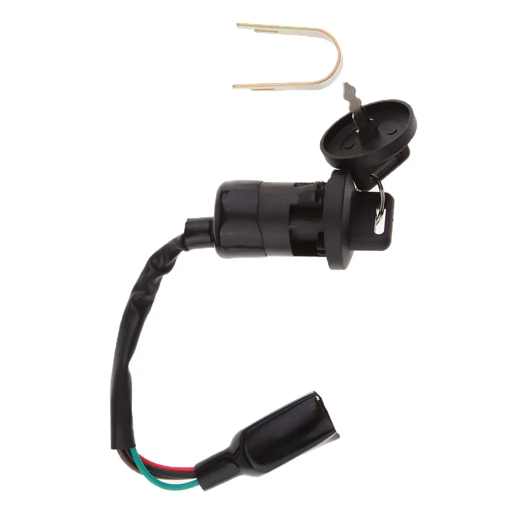 Motorcycle Replacement Ignition Key Switch W/ Keys for Polaris Sportsman 90 (01-14)