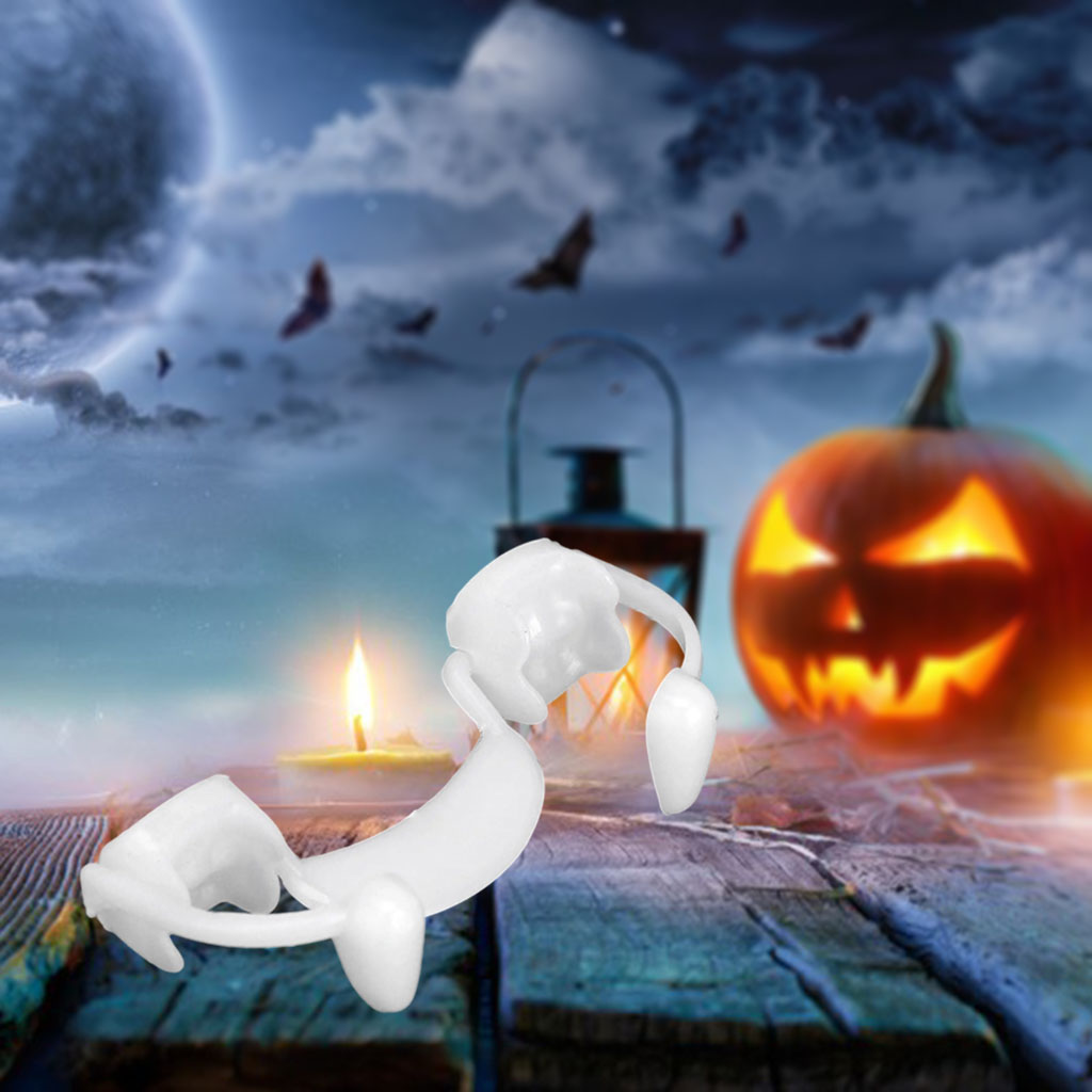  False Teeth Halloween Party Scary Costume Fake Dress Up