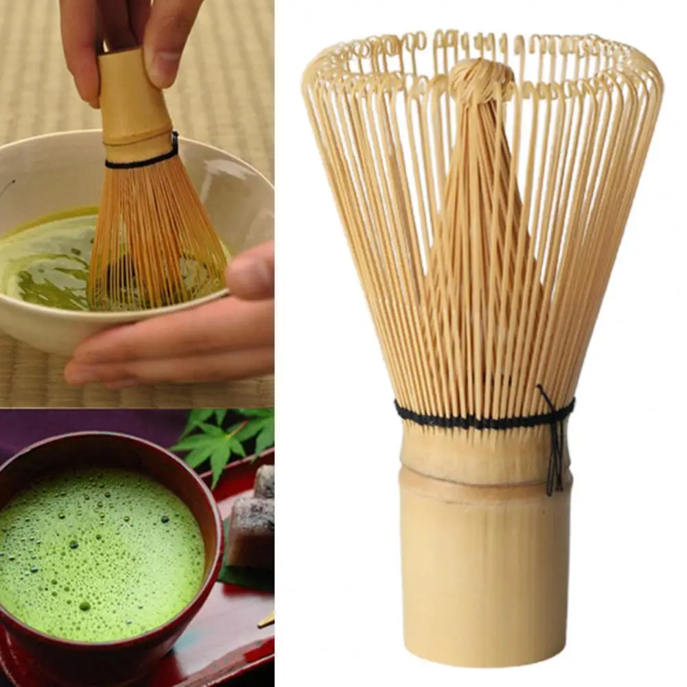 Ogquaton Bamboo Wood Tea Whisk Matcha Powder Green Tea Stirring Tools Gift Accessory High Quality 
