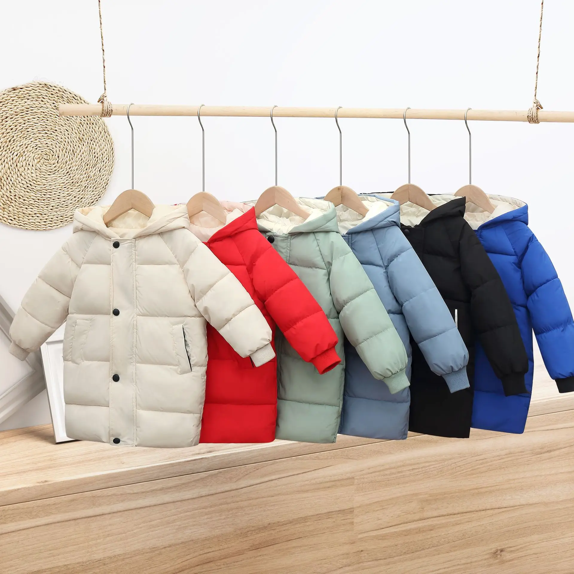 anos de idade inverno dupla face usar grosso quente para baixo jaqueta para menino adolescente crianças ao ar livre casaco com capuz outerwear
