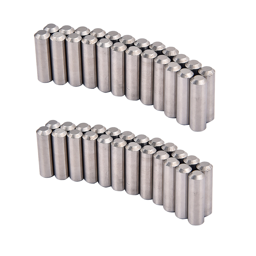 24Pcs Alnico 5 Pickup Magnet Pole Slug Rod for DIY Making Pickup Tools
