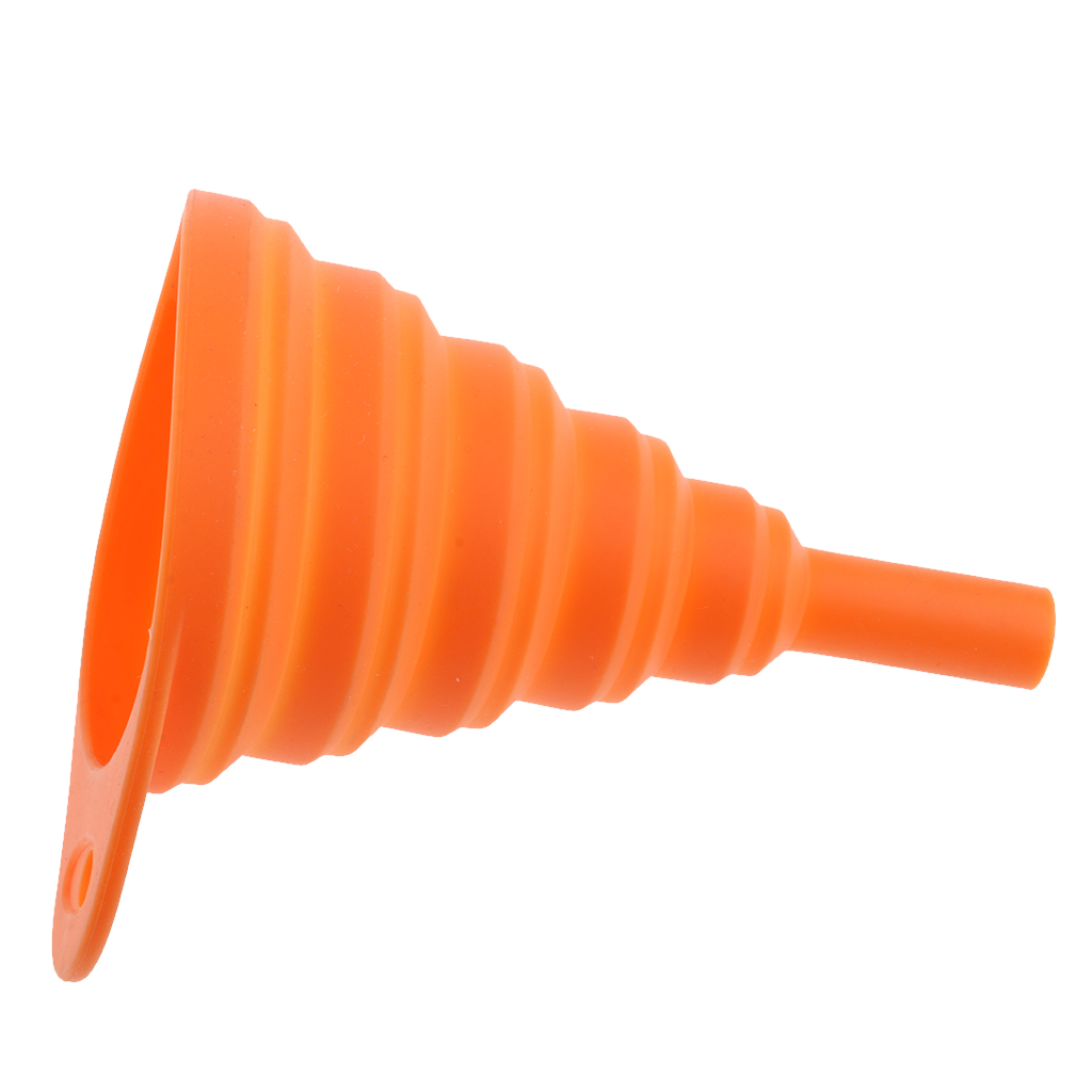 Universal Gas Oil Fuel Petrol Flexible Funnel for Motorcycle Car
