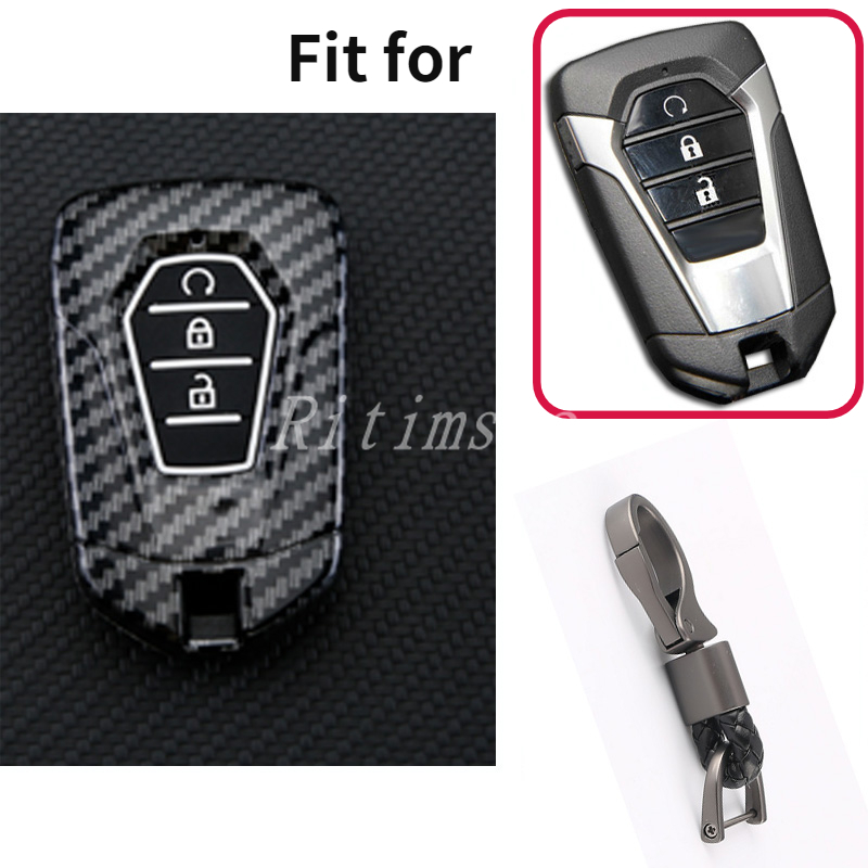 Nuova copertura della cassa chiave dell'automobile dell'abs del carbonio di arrivo per Isuzu d-max 2022 - H74038e900f31472782c8250798962200d