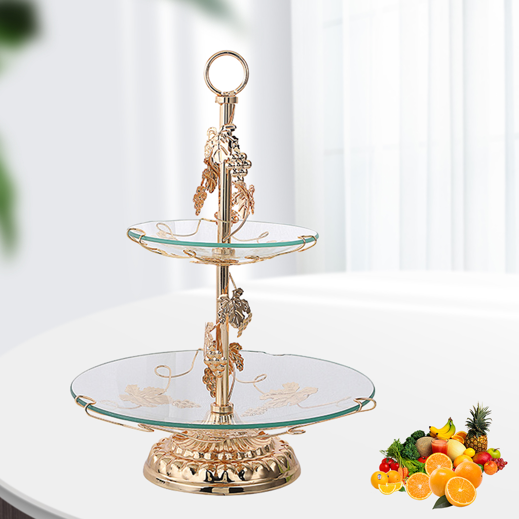 2Tier Cupcake Stand Fruit Plate Cakes Desserts Fruits Dessert Cupcake Stand