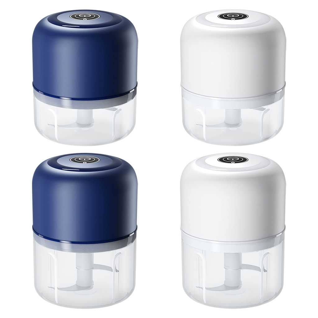 Wireless Small Electric Garlic Chopper Cutter Food Processor Fruits Baby Food Pepper Ginger Meat Chili Crusher Cutting Shredder