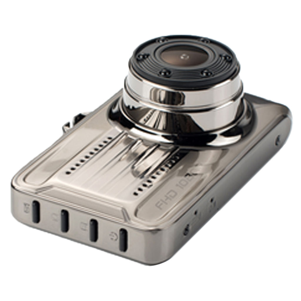 Gold Single Lens HD Car DVR  Cam Video Recorder Rearview Camera