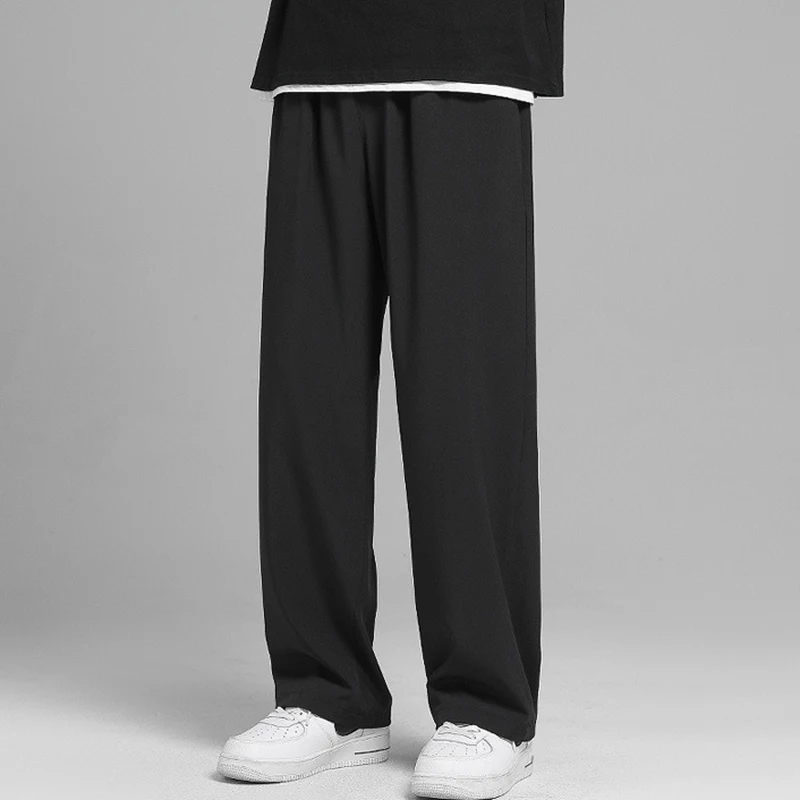 bolso-calças all-match verão respirável estilo japonês hombre calças moda inferior ins