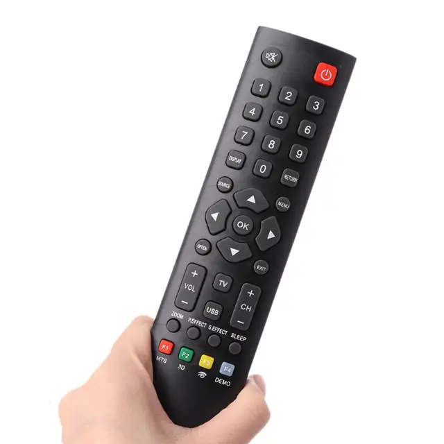 Ccdes Remplacement de télécommande noire pour TV TCL RC3000E02