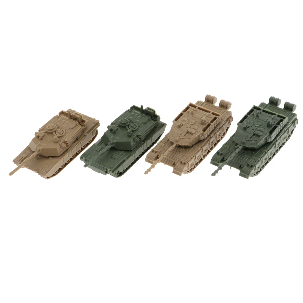 16 Pieces 4D Modern Tank Model 1:144 Scale Heavy Tank Hobby 16 Pieces 4D Modern Tank Model 1:144 Scale Heavy Tank Hobby