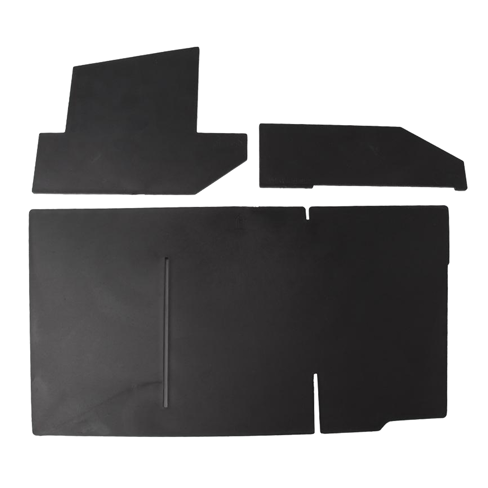15" Black 384MM Glove Box Insert ABS Organizer Partition for   2016-2021