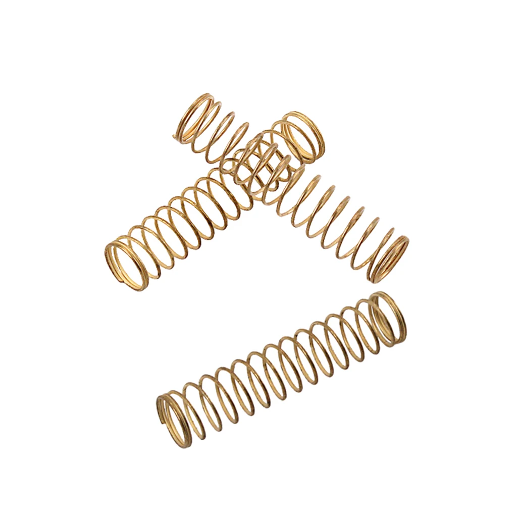 3pcs Brass Metal Trumpet Springs for Brass Instrument Repair Parts 39x9mm