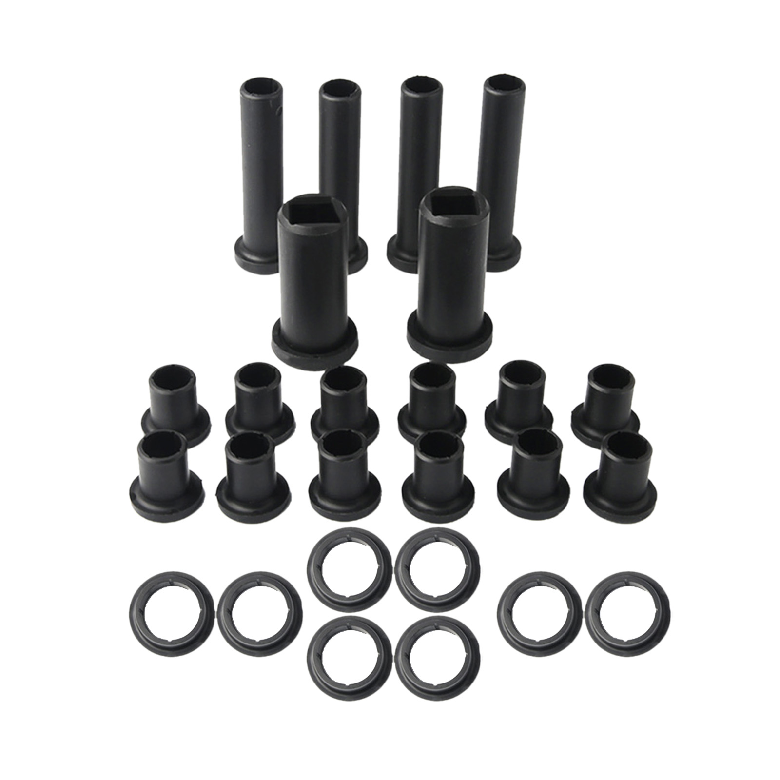 26x Rear  Bushings Kits A-Arm Bushings Lower Control Bushings Bushing Stabilizer Tubes for Polaris Sportsman 700 2002
