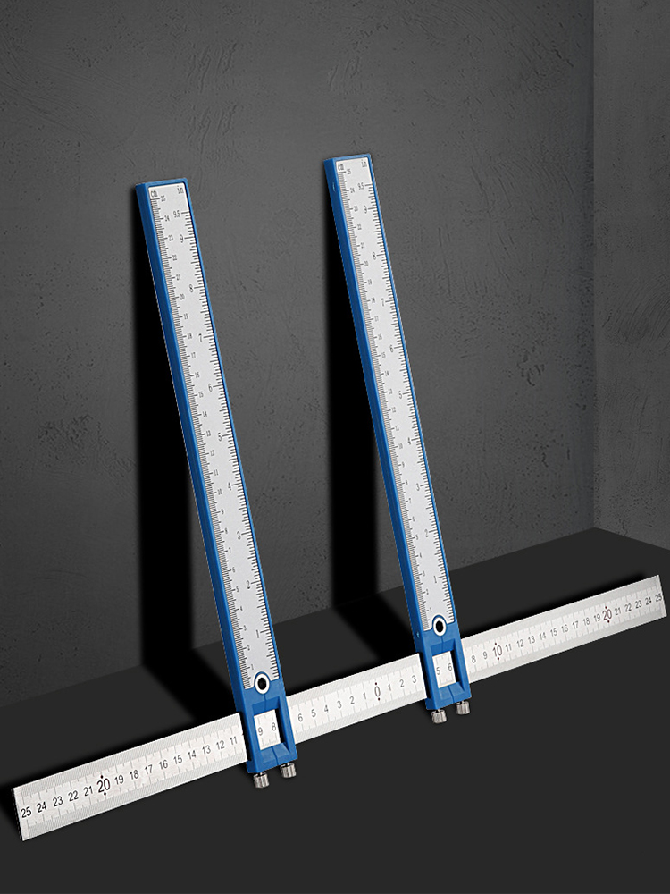 t-tipo régua rabiscando rosto régua linha desenho marcação calibre diy meas