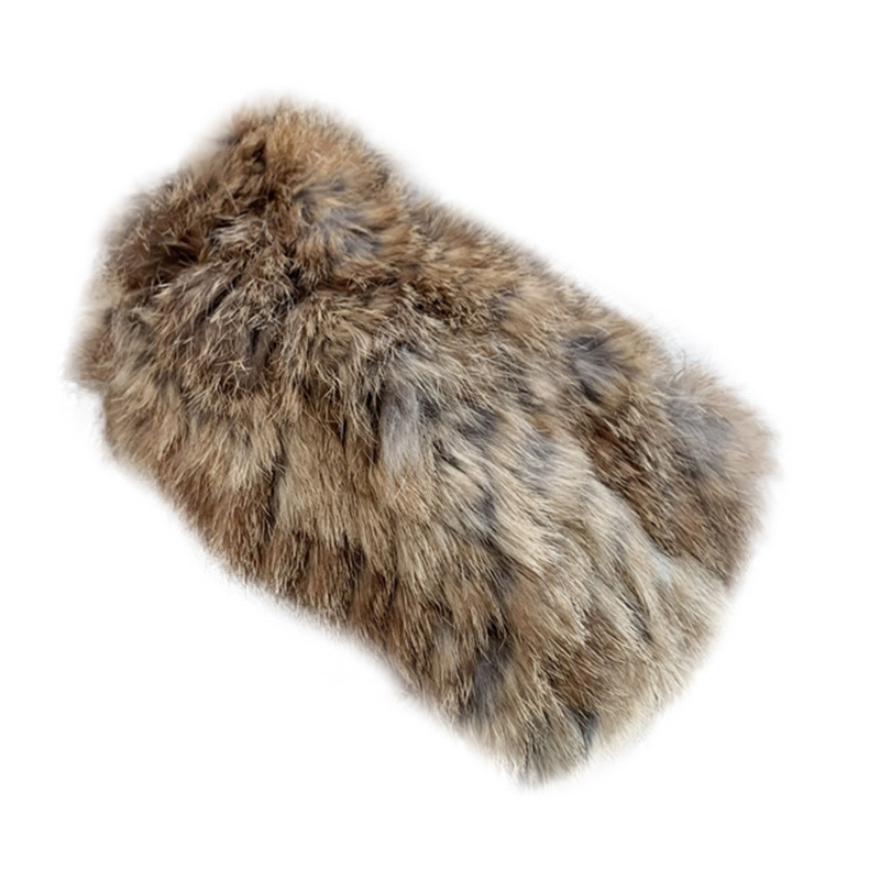 Rabbit Fur Headband Ladies Winter Warm 