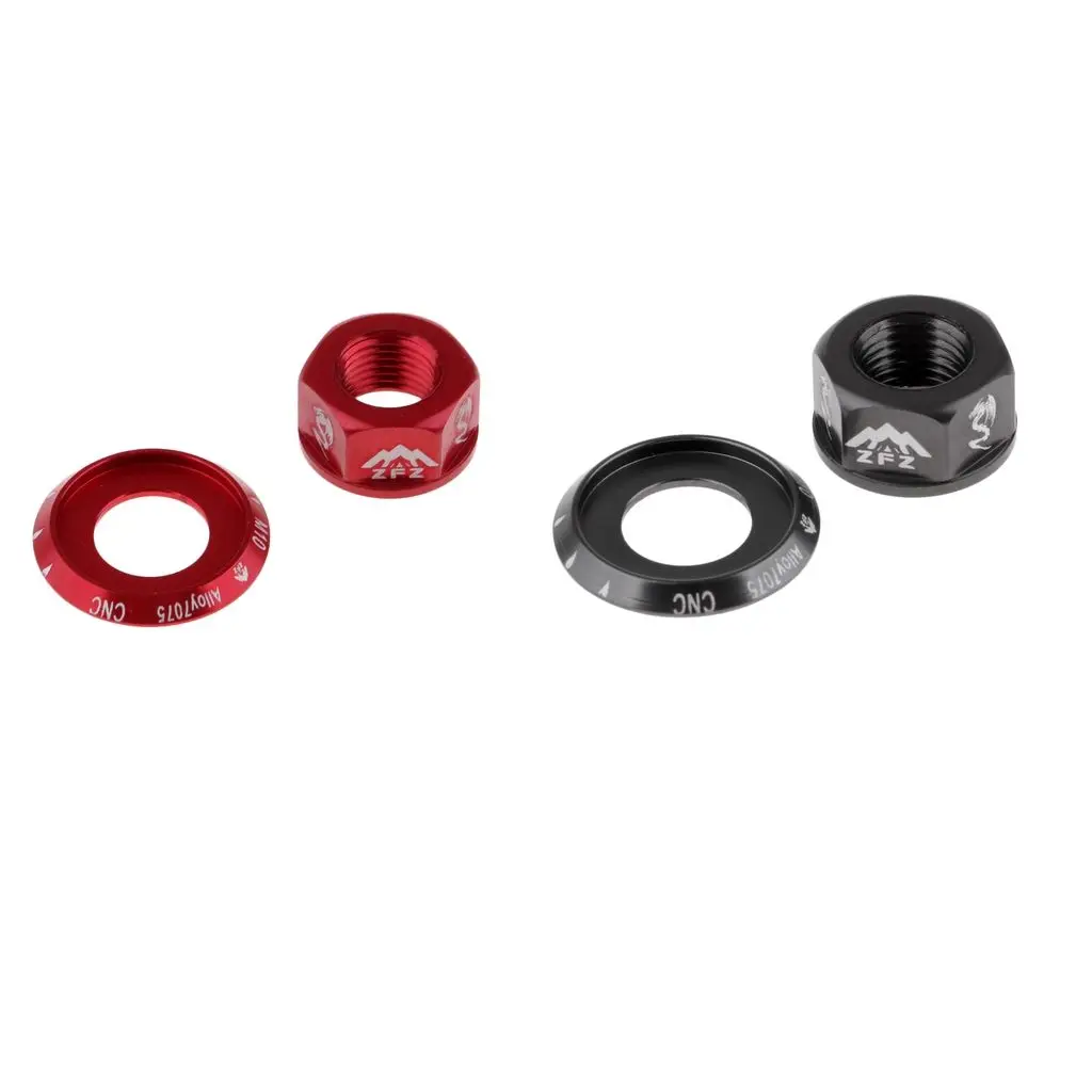 Lightweight Track Wheel Nuts Bicycle BMX  M10 Axle Screw for Rear Hub