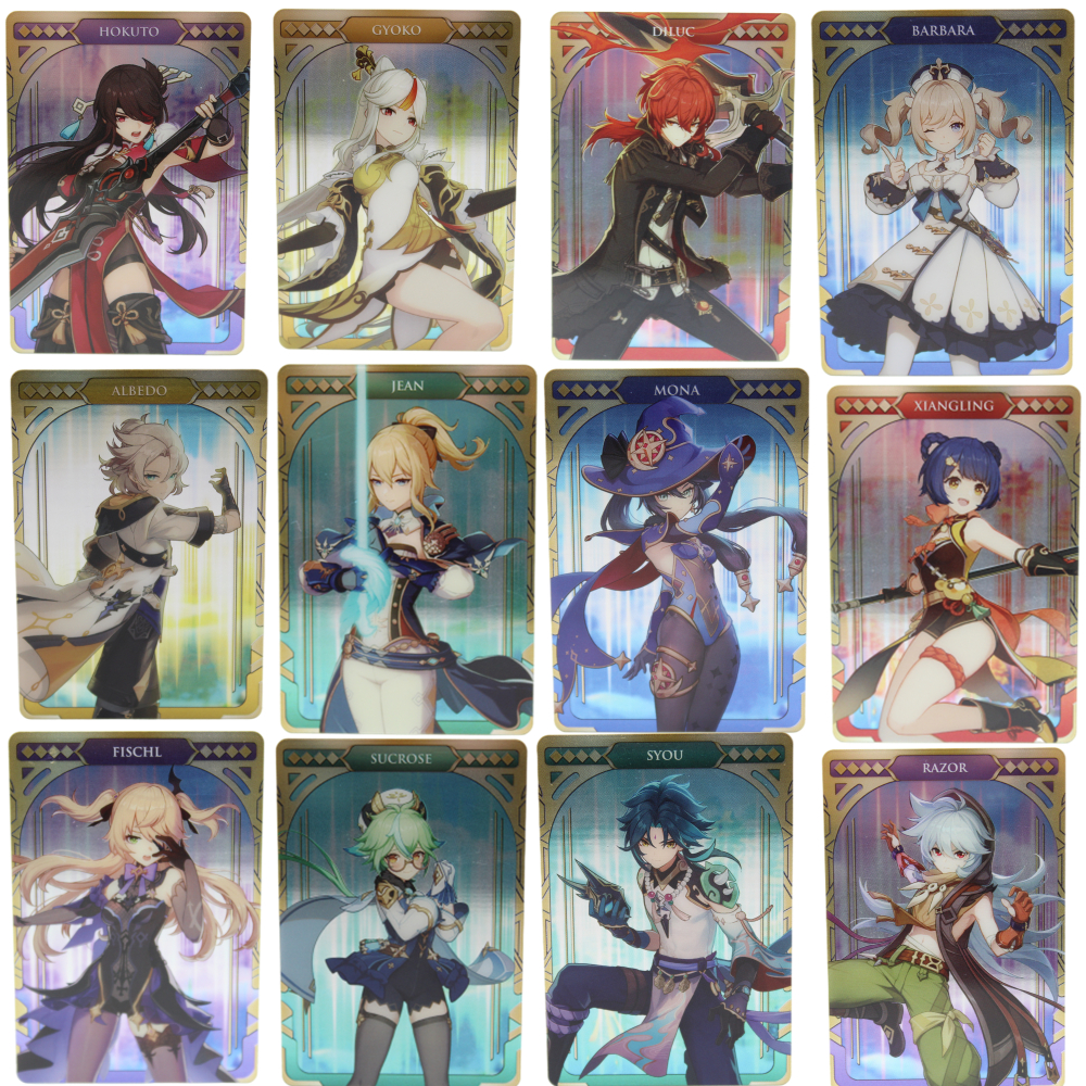 Original Bandai Genshin Impact Syou Kanu Tartaglia Game Battle Collection  Card Children's Toys Christmas Gifts - Game Collection Cards - AliExpress