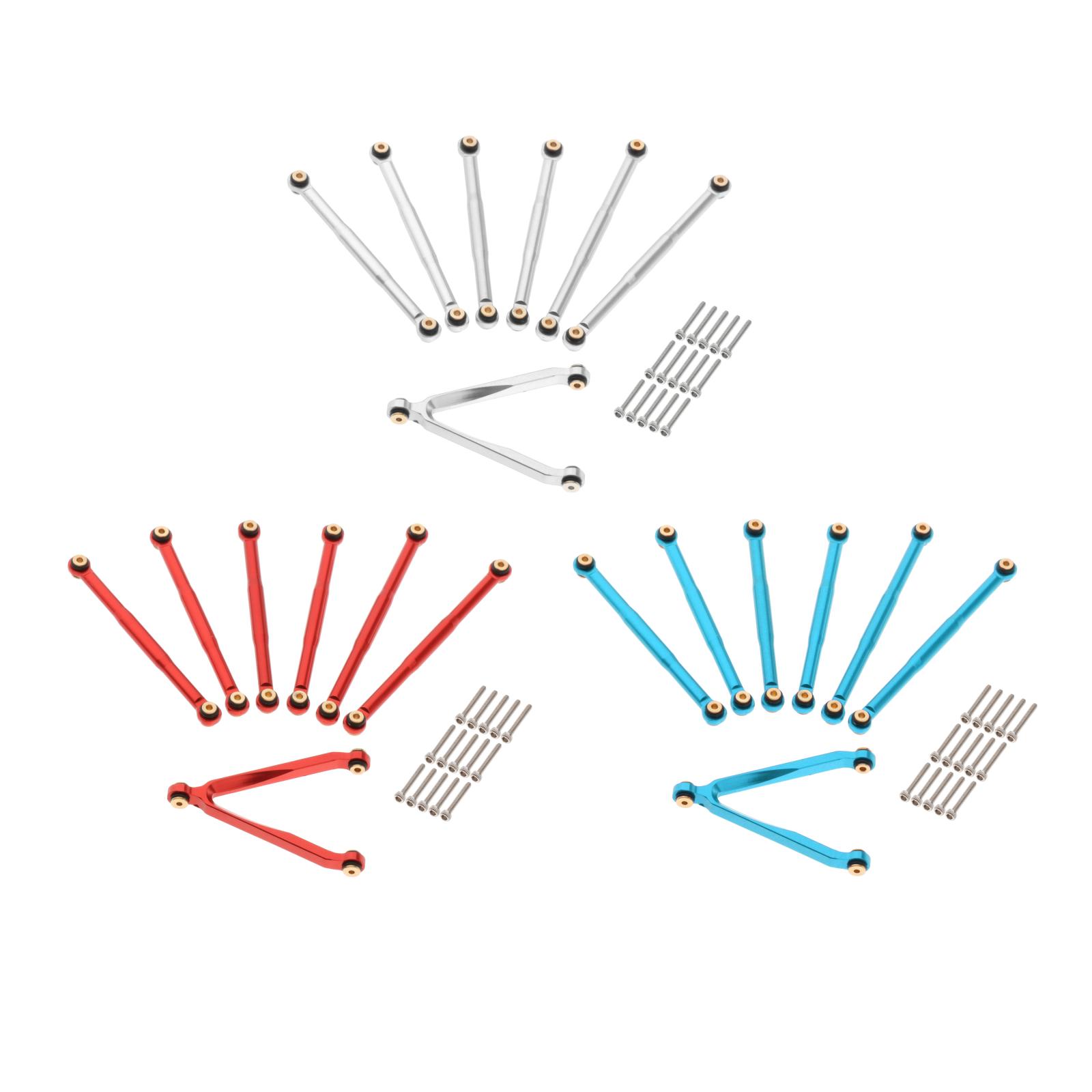 Aluminum Link Set for Axial SCX24 AXI90081 1:24 Scale Buggy Car Replacement