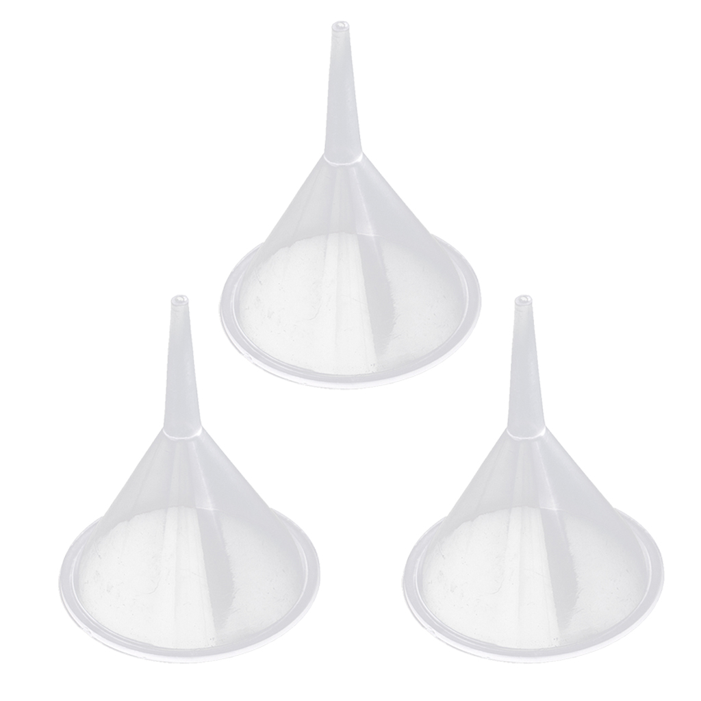 3pcs Lot Plastic Mini Funnel for Essential Oil Bottles Filling Tool Lightweight Portable Tiny Plastic