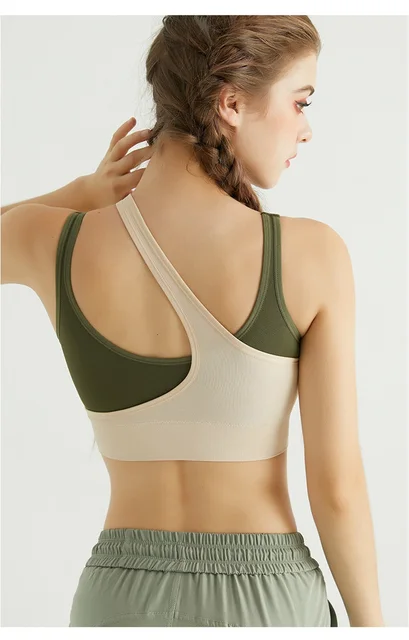 Crazy Yoga Sports Bras for Women Women's Fitness Yoga Colorful Vest  Exercise Shockproof Quick Running Top Honeycomb Bra Women Drying Bra Profit  Seamless Sports Bra Green : : Fashion