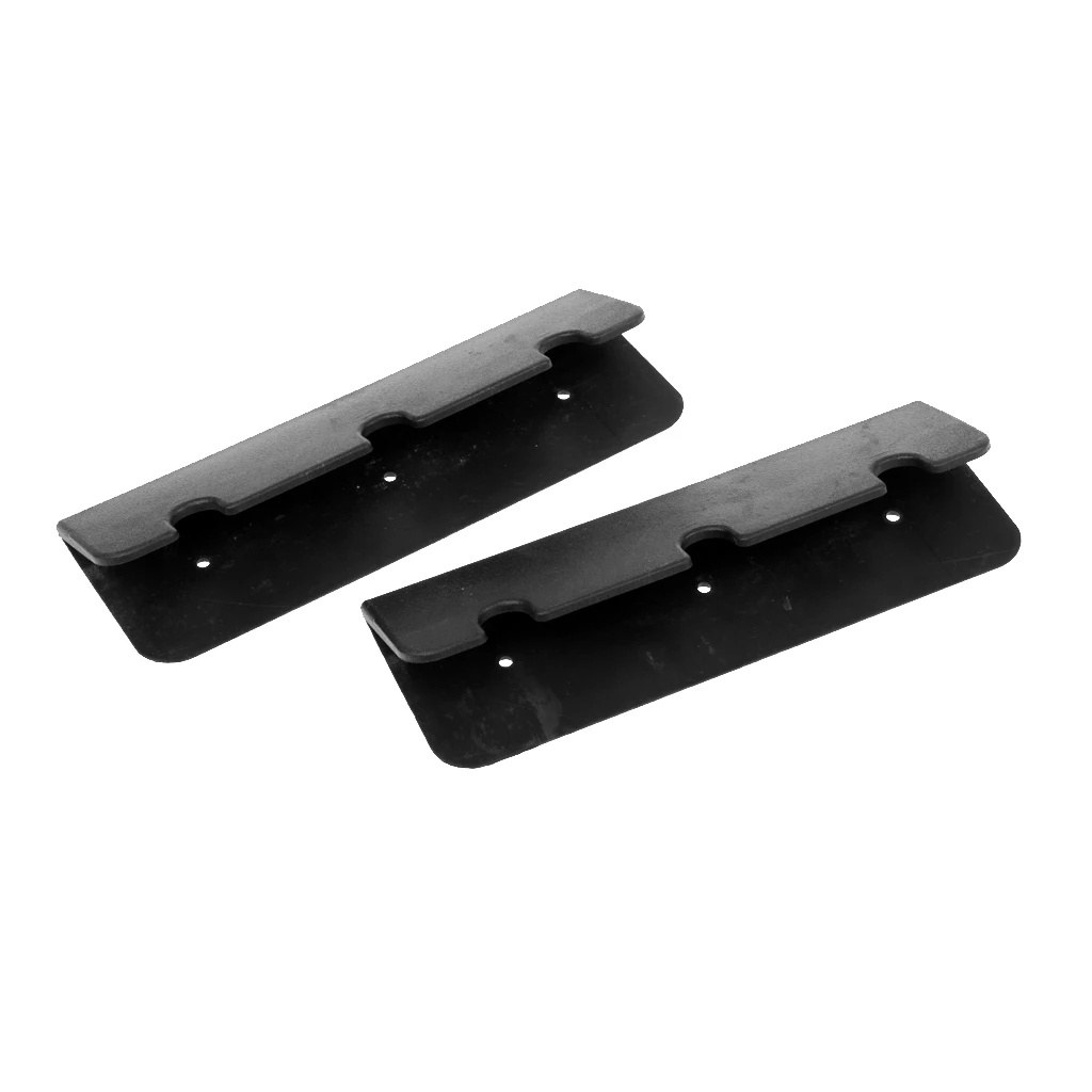 MagiDeal MagiDeal Boat Seat Hook Clip for Inflatable Boat Rib Dinghy Kayak 2Pcs Black Kayaking Canoeing Rafting Accessories