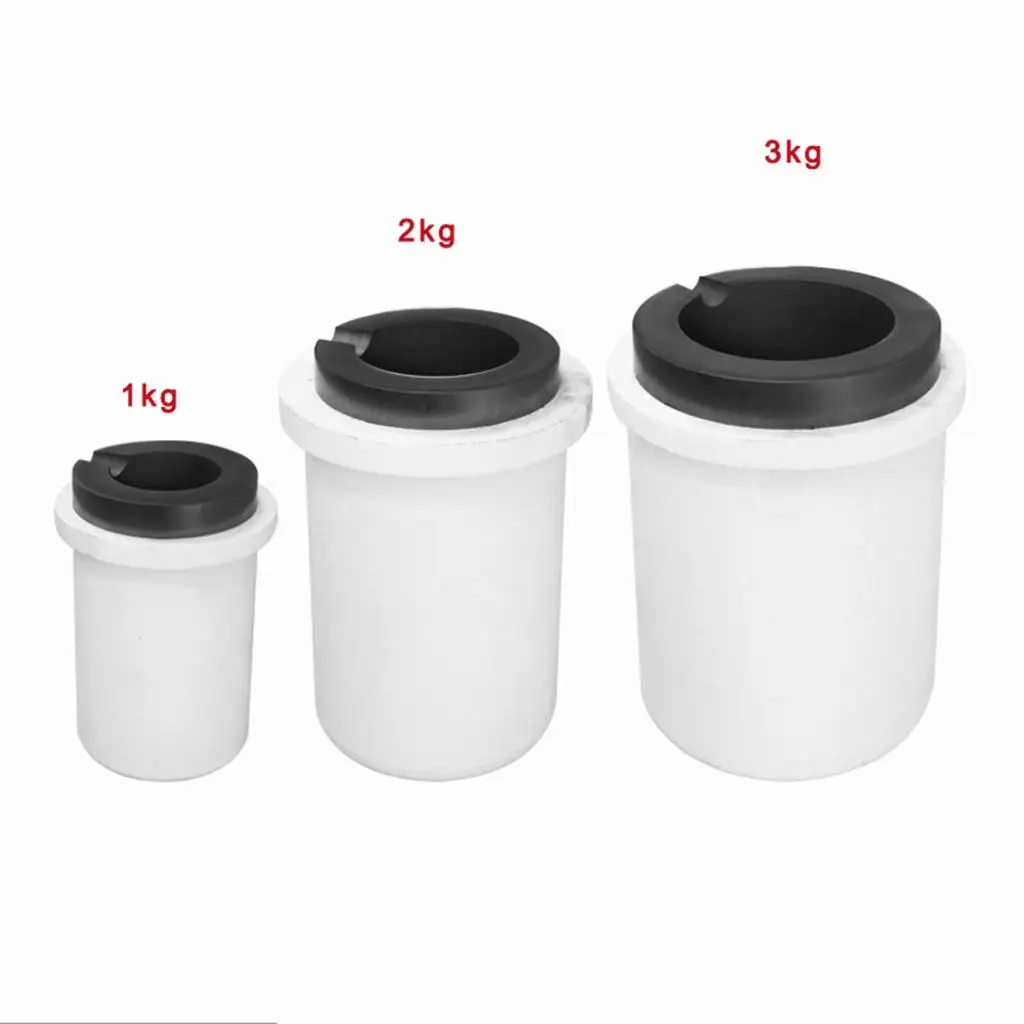 1/2/3 KG Melting Gold Metal Graphite Crucible DIY Melting Casting Refining Tool