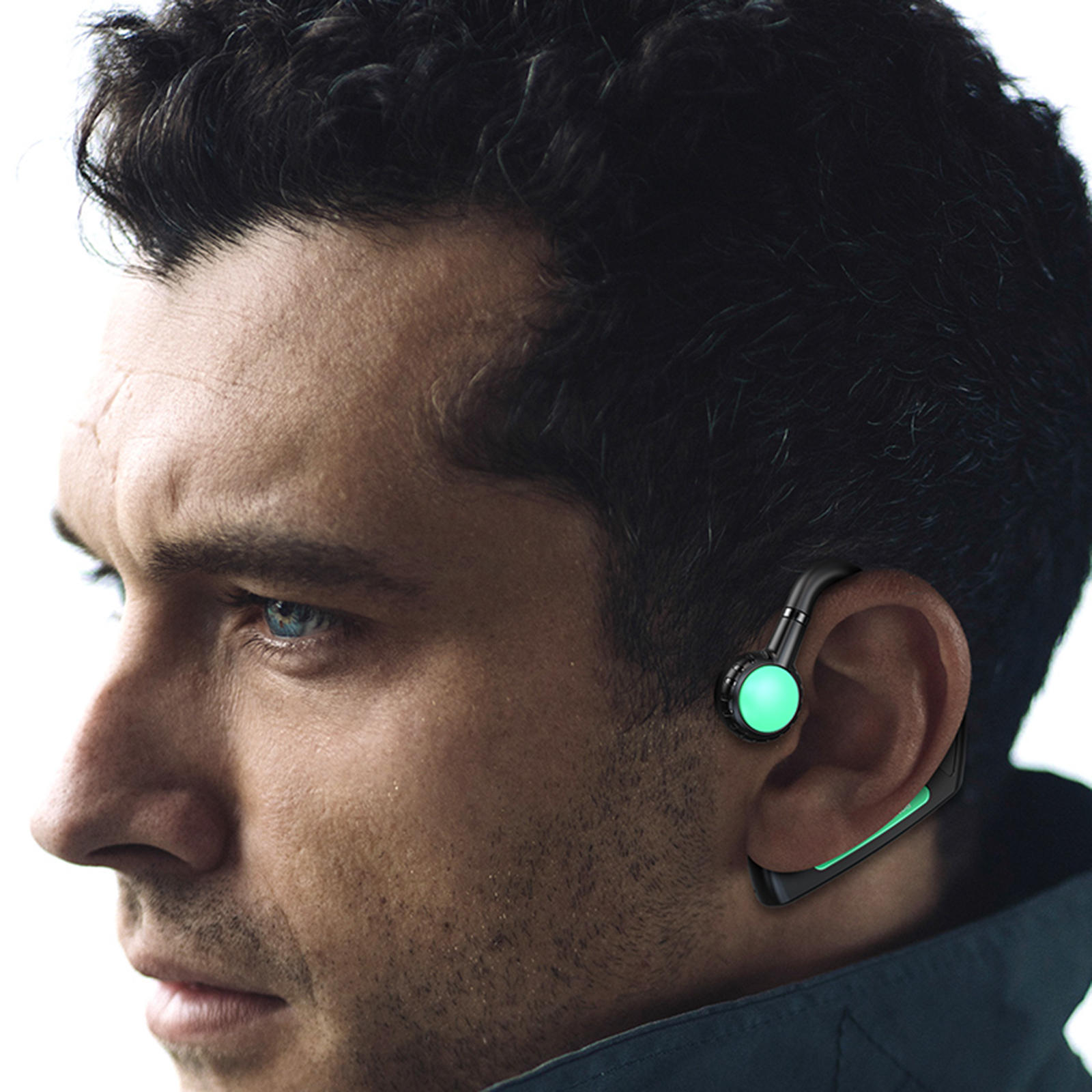 Bone Conduction Headphones 170mAh Ear Hook Style Headset Earphone NFC Function Earbuds Waterproof for Driving Swimming Fitness