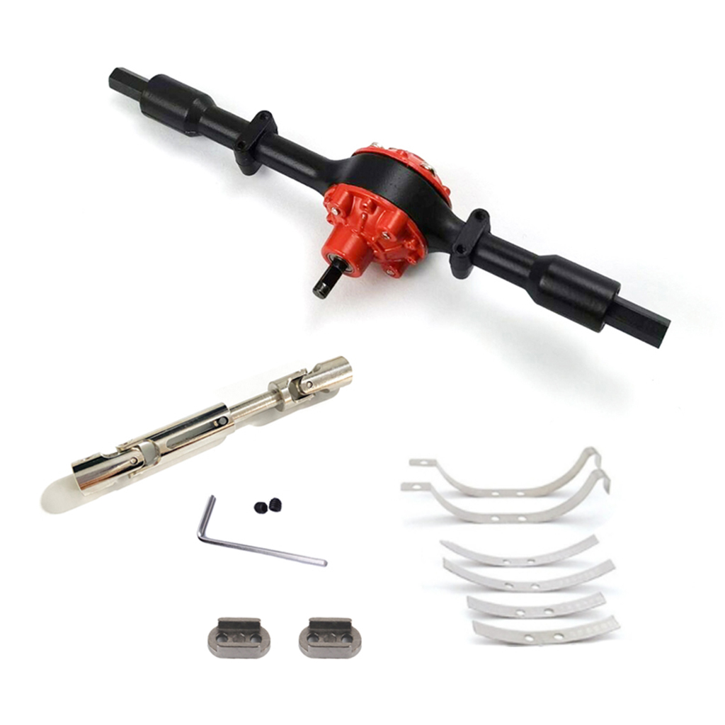 Rear Axle Transmission Shaft,Shock-absorbing Steel Plate,Mount Seat for WPL B24 Vehicles Car Model Buggy Trucks Spare Parts