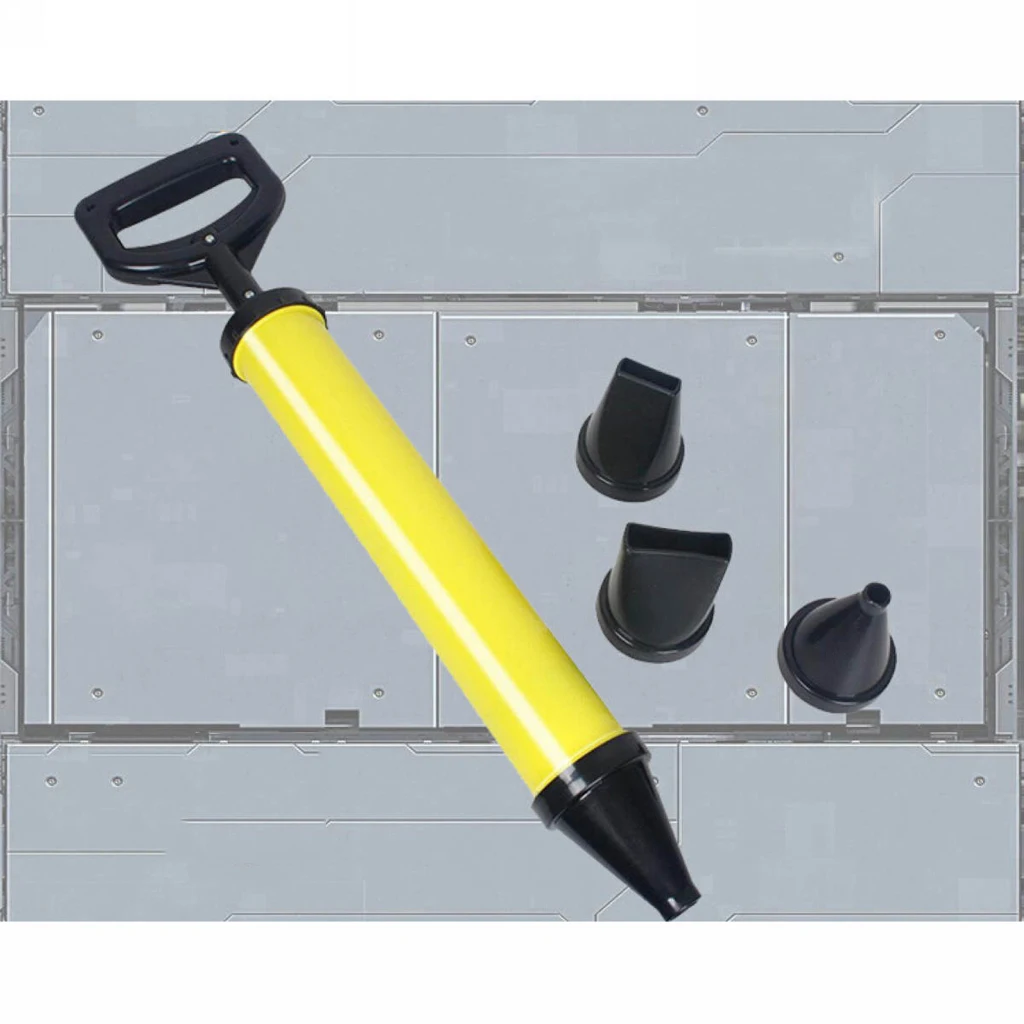  Brick Mortar & Tile Grouting Pointing Gun for Cement Lime 4 Nozzle