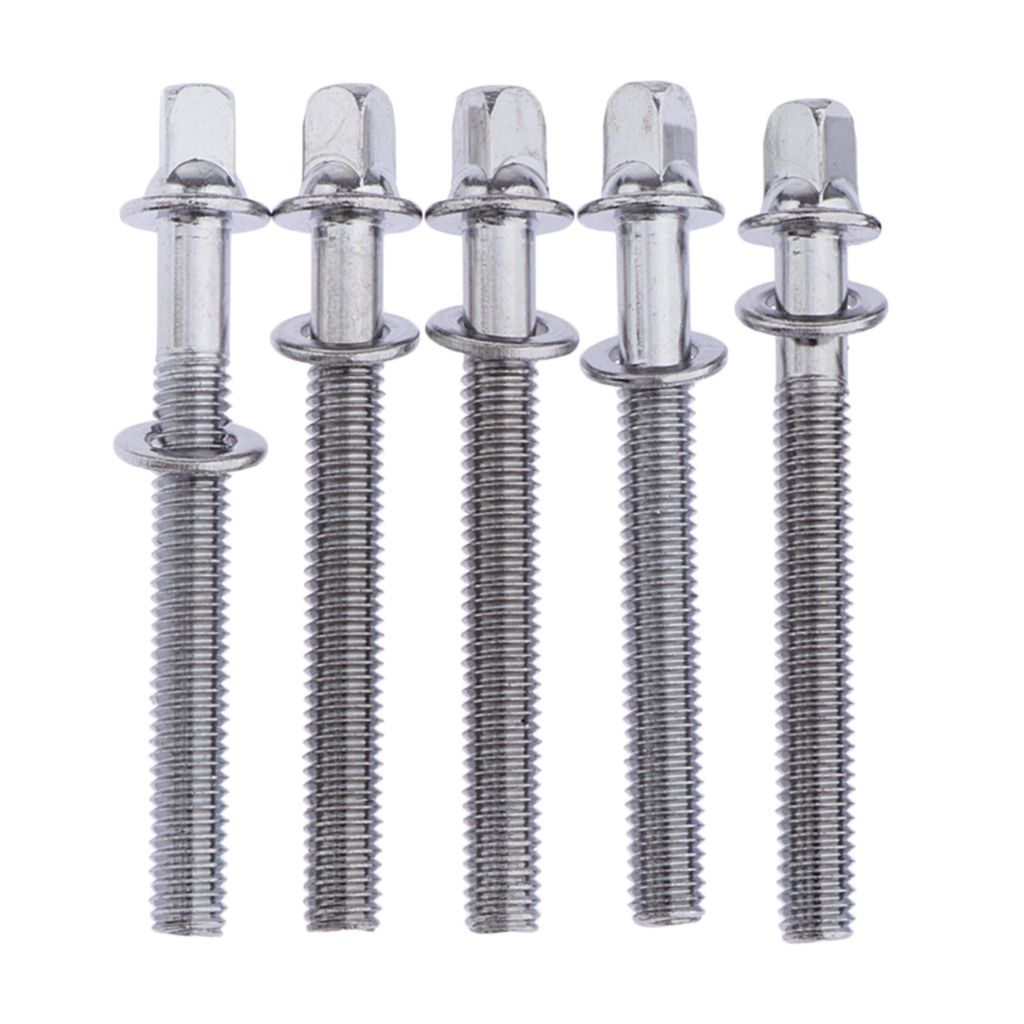 5x NEW 45/55/65/75mm Drum Tension Rods for Tom Snare Drum Build Accessories