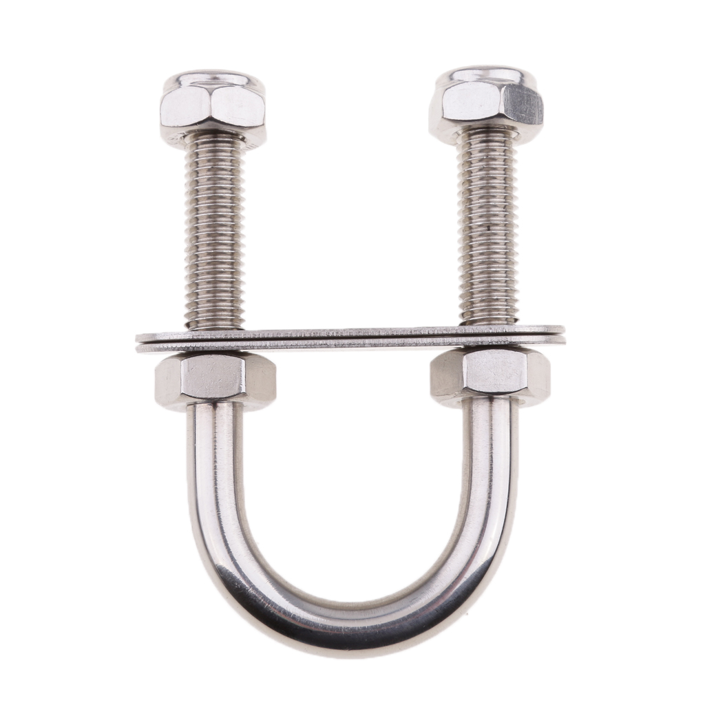 Boat Marine Tool Marine-Grade Stainless Steel U Bolt M10 x 50 x 90 x 43mm