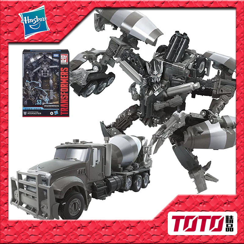 Hasbro-figura de Ação Figura de Brinquedo para Crianças Transformadora Série Estúdio Rampage Mixmaster Ss37 Ss41 3 Brinquedos e hobbies
