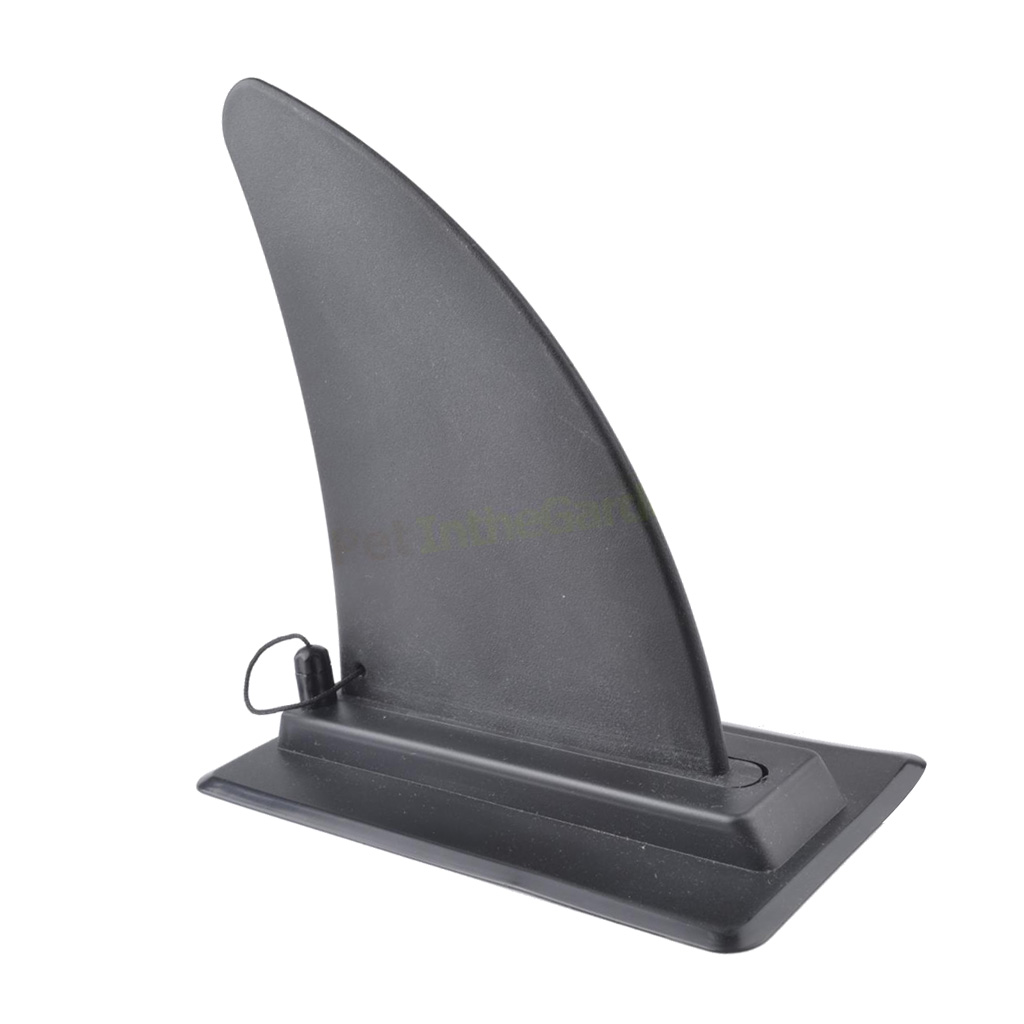 Black Tracking Integral Fin Skeg Watershed Board For Marine Boat Kayak Canoe