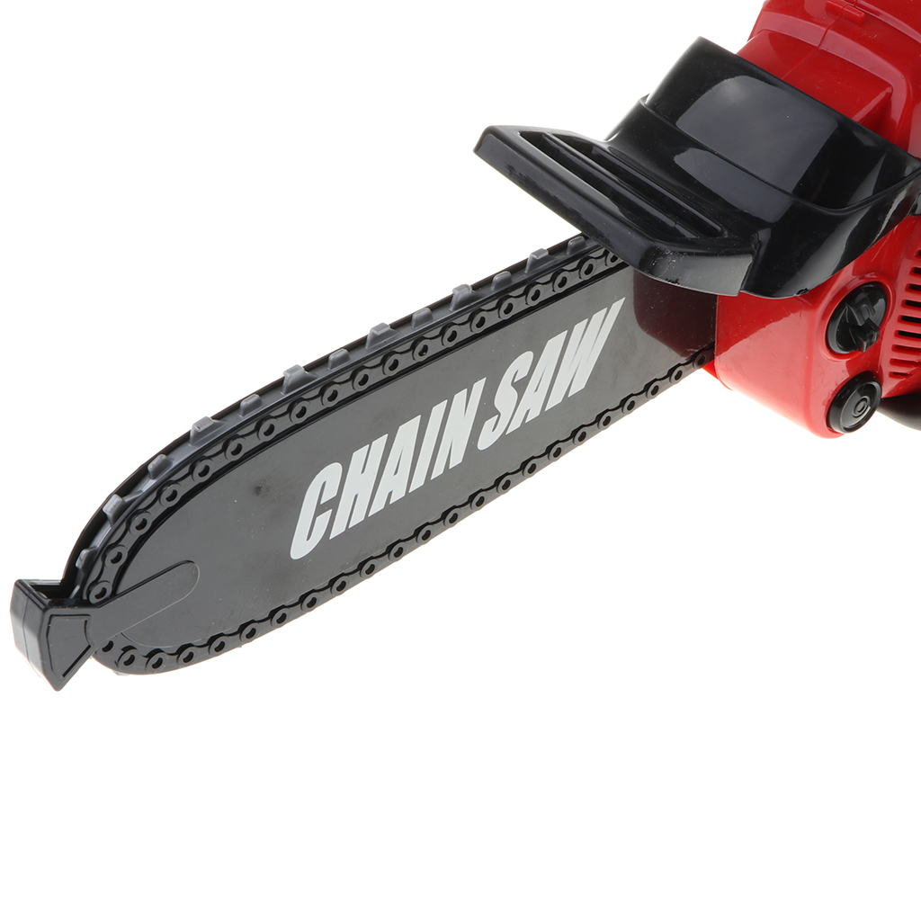 2xChainsaw Toy Chainsaw Playset Power Tool W/ Realistic Sounds Yardwork Toy