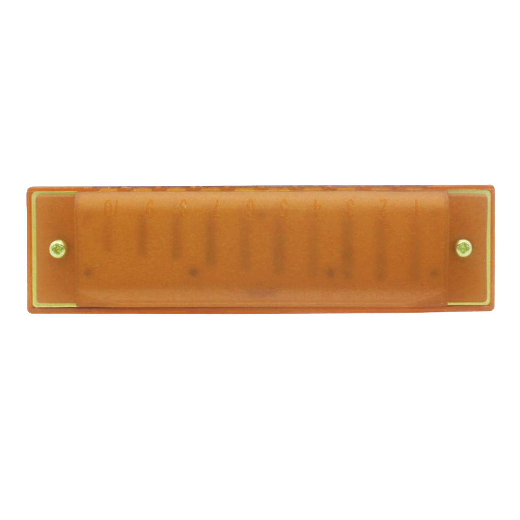 10 Holes 20 Tunes Harmonica , Key of C for Beginner, Students, Kids Gift, Professional with case
