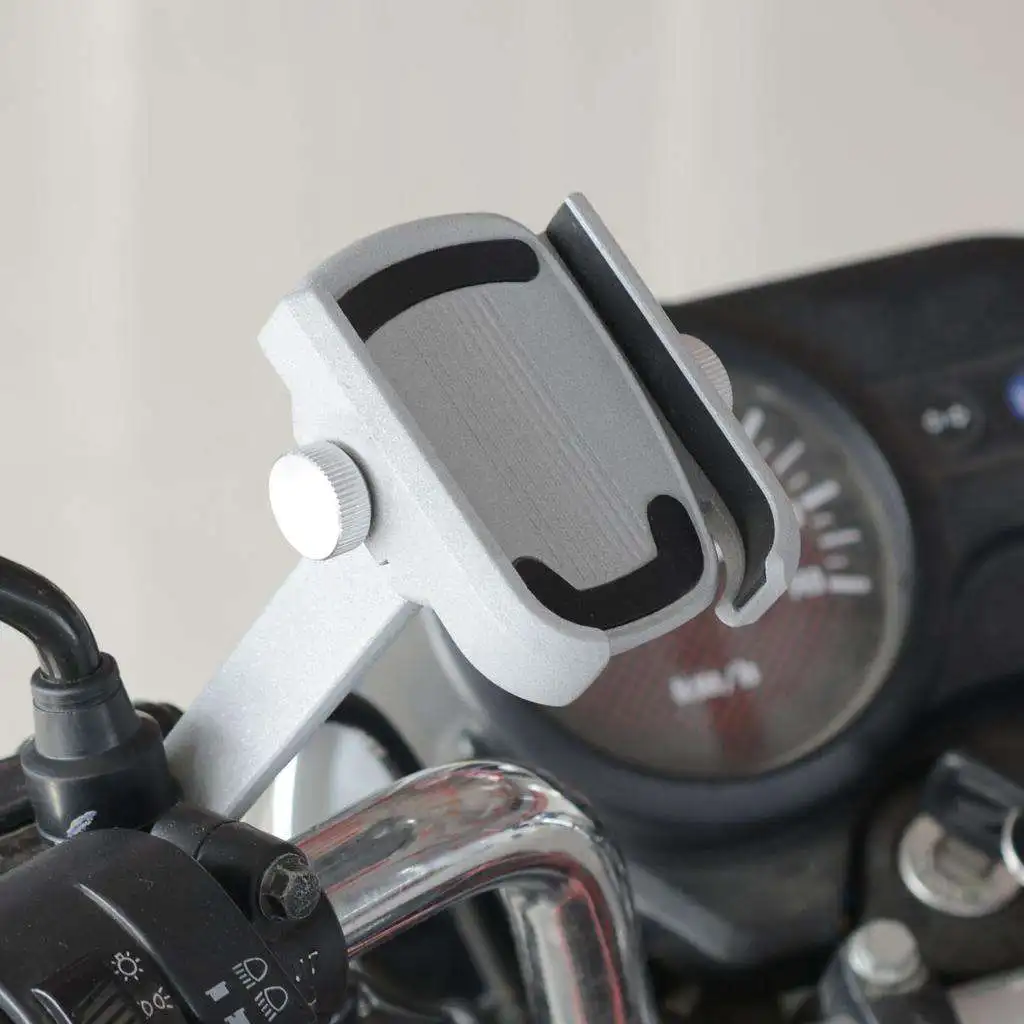 Motorcycle Navigation Rotating Bike Mobile Phone Aluminum Bracket Mount