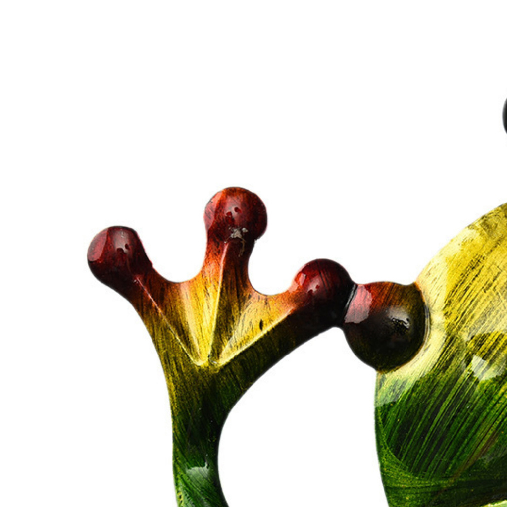 Frog Wall Hanging 3D Tree Sculpture Yard Indoor Home Bedroom Decoration Wall Sculpture Fence Frogs